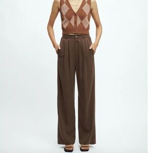 Reformation Mason Pant Cafe size 2